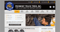 Desktop Screenshot of piedmonttrucktires.com